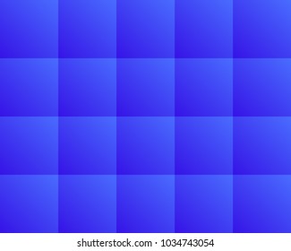 Seamless simple pattern with square gradient tiles. Colorful abstract background. Smooth gradient with squares. Color grid. Vector cover for poster, card template, annual report, website, banner.