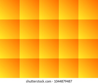 Seamless simple pattern with square gradient tiles. Colorful abstract background. Smooth gradient with squares. Color grid. Vector cover for poster, card template, annual report, website, banner.