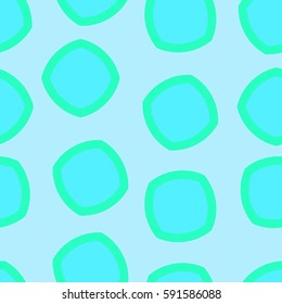 Seamless simple pattern in turquoise color. Pattern for wrapping. Pattern for fabric coloring.
