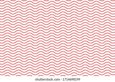 Seamless simple pattern wave. Vector illustration 