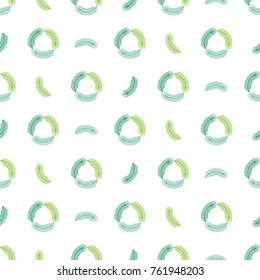 Seamless simple pine vector pattern.  Vector illustration for fabric, cards, invitations, wrapping paper, stationery and web backgrounds