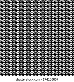 Seamless simple retro geometrical pattern of classic style