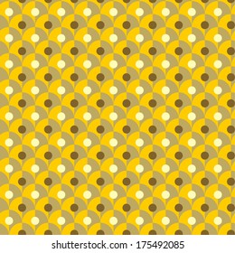 Seamless simple retro geometrical pattern of classic style