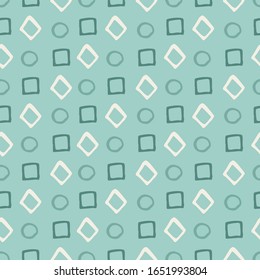  Seamless simple vector hand-drawn pattern