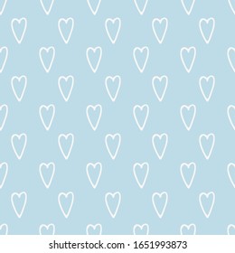  Seamless simple vector hand-drawn pattern