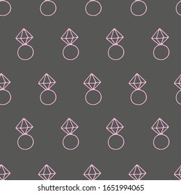  Seamless simple vector hand-drawn pattern