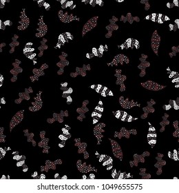 Seamless Sketch nice background. Doodles black, brown and purple on colors. Abstract pattern for wrapping paper Vector illustration.