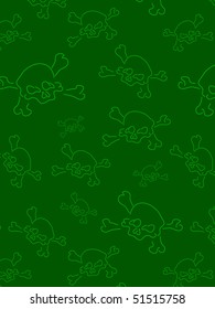 seamless skull abstract print