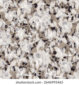 seamless Skulls pattern on textures background
