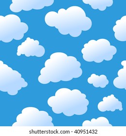 Seamless sky background