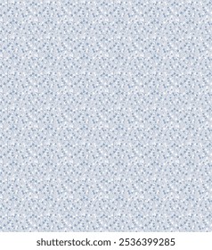 Seamless small floral all over with stems,