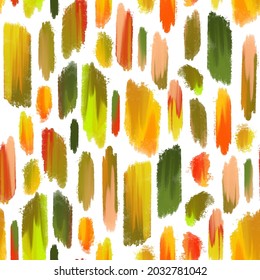 Colores otoñales de patrón de frotis sin foco