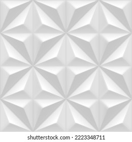 Fondo 3d blanco inmaculado