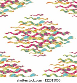 seamless snake pattern
