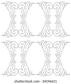 seamless snake pattern