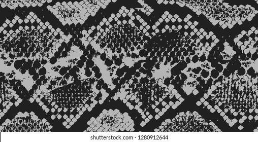 Seamless Snake Skin Pattern