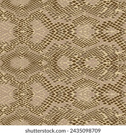 Seamless snake skin pattern design for fabric ,wallpaper and wrapping papers.