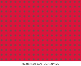 Seamless Snow Pattern For Christmas Design With Red Background