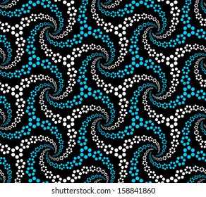 Seamless Snowflake Background