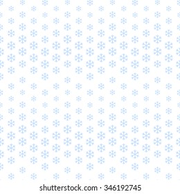 Seamless snowflake Pattern. Abstract Vector Background. Garlands of snowflakes in blue. Seamless Christmas Pattern. New year background. Geometric Pattern. Zigzag Pattern. Vector Regular Texture.