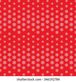 Seamless snowflake Pattern. Abstract Vector Background. Garlands of snowflakes. Seamless Christmas Pattern. New year red background. Geometric Pattern. Zigzag Pattern. Vector Regular Texture.
