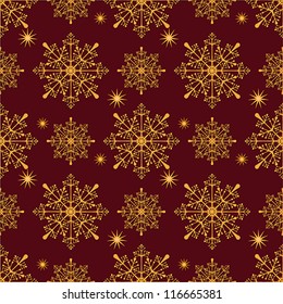 Seamless Snowflake Wallpaper