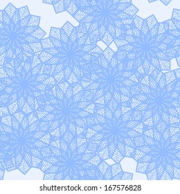 seamless snowflakes