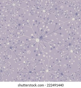 seamless snowflakes