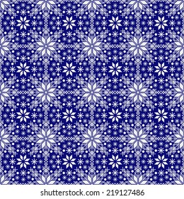 Seamless snowflakes background for winter and christmas theme.