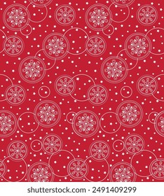 seamless snowflakes elegant star background wallpaper