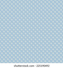 seamless snowflakes pattern