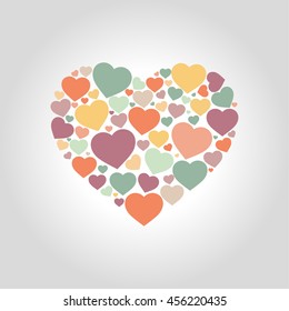 seamless snowflakes pattern and background vector illustration