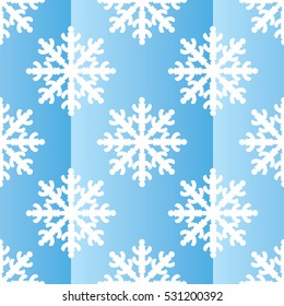 Seamless Snowflakes pattern Background. Winter Weather. Vector Illustration. Christmas and New year. Celebration. Abstract