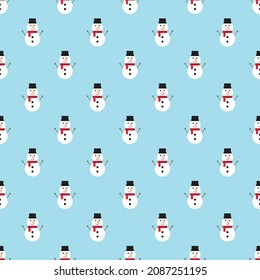 seamless snowman  pattern.  snowman  background, texture, pattern, wallpaper, textile 