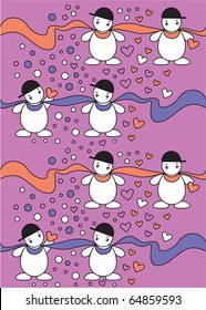 seamless snowman wallpaper