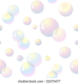 Seamless from soap bubble(can be repeated and scaled in any size)