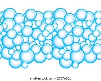 seamless soap-foam