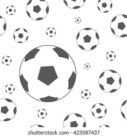 Seamless Soccer Pattern. / Seamless Football Pattern.