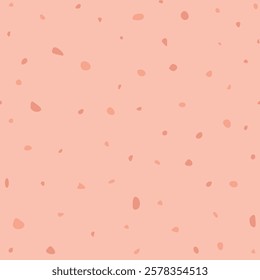 Fundo Terrazzo Rosa suave sem costura com decoração padrão aleatória sutil