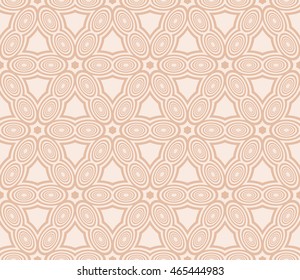 seamless sophisticated geometric pattern based on repetitive simple forms. vector illustration. for interior design, backgrounds, card, textile industry. beige color