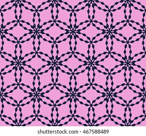 seamless sophisticated geometric pattern based on repetitive simple forms. vector illustration. for interior design, backgrounds, card, textile industry. red coloring