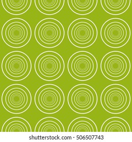 seamless sophisticated geometric pattern based on repetitive simple line and shape forms. vector illustration. for interior design, backgrounds, card, textile industry. green coloring