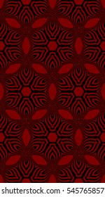 seamless sophisticated geometric pattern based on repetitive simple forms. vector illustration. for interior design, backgrounds, card, textile industry. red coloring