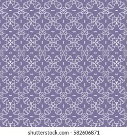 seamless sophisticated geometric pattern based on repetitive simple forms. vector illustration. for interior design, backgrounds, card, textile industry.