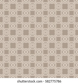 seamless sophisticated geometric pattern based on repetitive simple forms. vector illustration. for interior design, backgrounds, card, textile industry.
