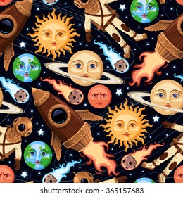 Seamless space objects