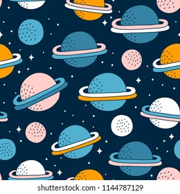 Seamless space pattern