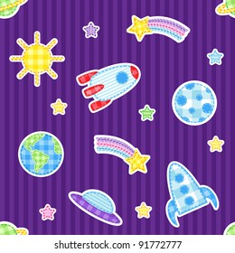 Seamless space pattern