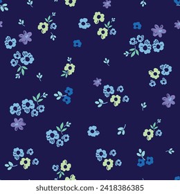 sin costuras, separadas, con motivos florales, flores en racimos, racimos