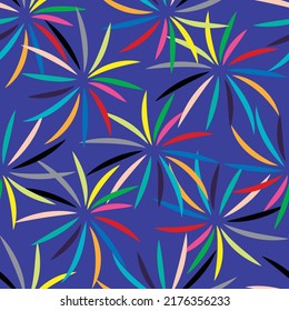 Diseño de tejidos florales sin chispas, como un vector adorno. Suit para diseño de paquetes, fondo de pantalla, impresión de moda.